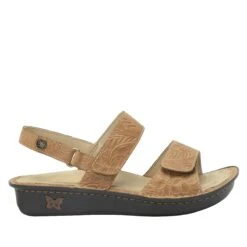 Verona Cognac Sandal 10 Verona Cognac Sandal -Alegria Shoe Store VER 7420 S2