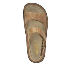 Verona Cognac Sandal 12 Verona Cognac Sandal -Alegria Shoe Store VER 7420 S4
