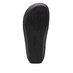 Victoriah Black Patent Sandal -Alegria Shoe Store VIC 7755 S5