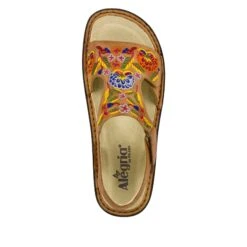 Viki Cognac Needles & Pins Sandal 13 Viki Cognac Needles & Pins Sandal -Alegria Shoe Store VIK 647N S4