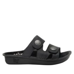 Violette Oiled Black Sandal -Alegria Shoe Store VIO 7414 S2