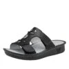 Vanna Black Sandal 1 Vanna Black Sandal -Alegria Shoe Store VNN 601 S1