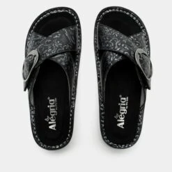 Vanya Chandelier Pewter Sandal -Alegria Shoe Store VYA 6124 S4