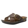 Vanya Oiled Brown Sandal 1 Vanya Oiled Brown Sandal -Alegria Shoe Store VYA 7412 S1