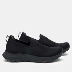 Waze Black Shoe 11 Waze Black Shoe -Alegria Shoe Store WAZ 6180 S2