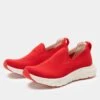 Waze Red Shoe 1 Waze Red Shoe -Alegria Shoe Store WAZ 6184 S1