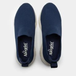 Waze Navy Shoe 13 Waze Navy Shoe -Alegria Shoe Store WAZ 6204 S4